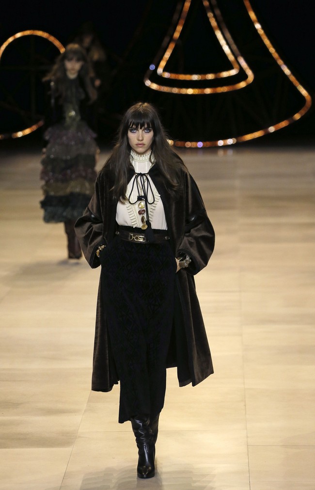 Fashion show koleksi terbaru Celine di Paris Fashion Week 2020, Paris, Prancis, Jumat [28/2/2020]. Photo by Thierry Chesnot/Getty Images.
