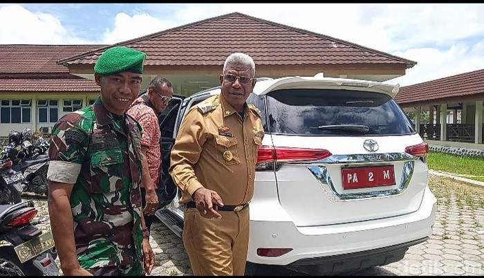 Anggota TNI dari Koramil Jila 1710-05 Kodim 1710 Mimika, Timika Papua, Serka Anumerta La Ongge, gugur jadi korban penembakan KKSB.