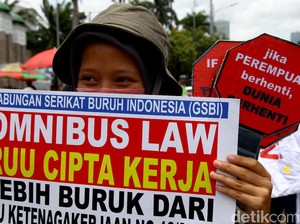 RUU Cipta Kerja Mau Disahkan, #TolakOmnibusLaw Ramai di Medsos