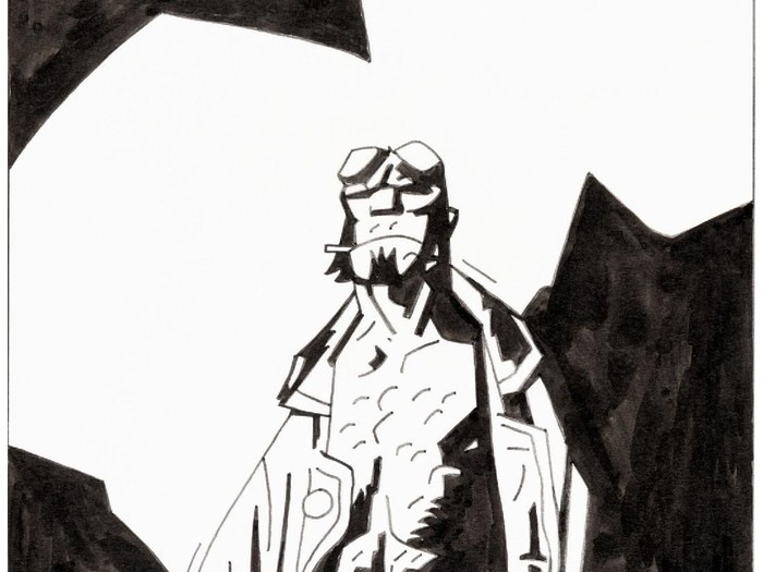 Lembaran Komik Hellboy Karya Mike Mignola