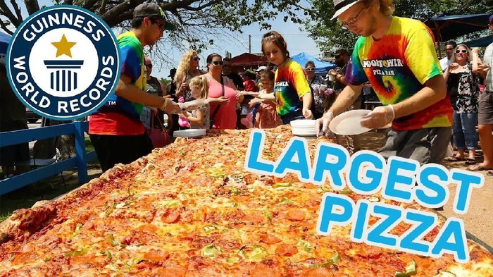 rekor dunia pizza