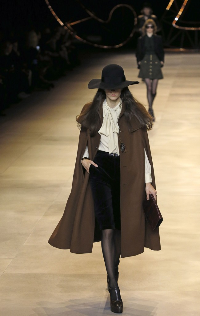 Fashion show koleksi terbaru Celine di Paris Fashion Week 2020, Paris, Prancis, Jumat [28/2/2020]. Photo by Thierry Chesnot/Getty Images.