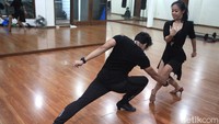 Butuh disiplin dan komitmen tinggi untuk latihan. (Ari Saputra/detikHealth) 