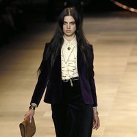 Fashion show koleksi terbaru Celine di Paris Fashion Week 2020, Paris, Prancis, Jumat [28/2/2020]. Photo by Thierry Chesnot/Getty Images.