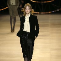 Fashion show koleksi terbaru Celine di Paris Fashion Week 2020, Paris, Prancis, Jumat [28/2/2020]. Photo by Thierry Chesnot/Getty Images.