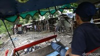 Usai melakukan perawatan, sejumlah kusir bersiap untuk keliling ibu kota.