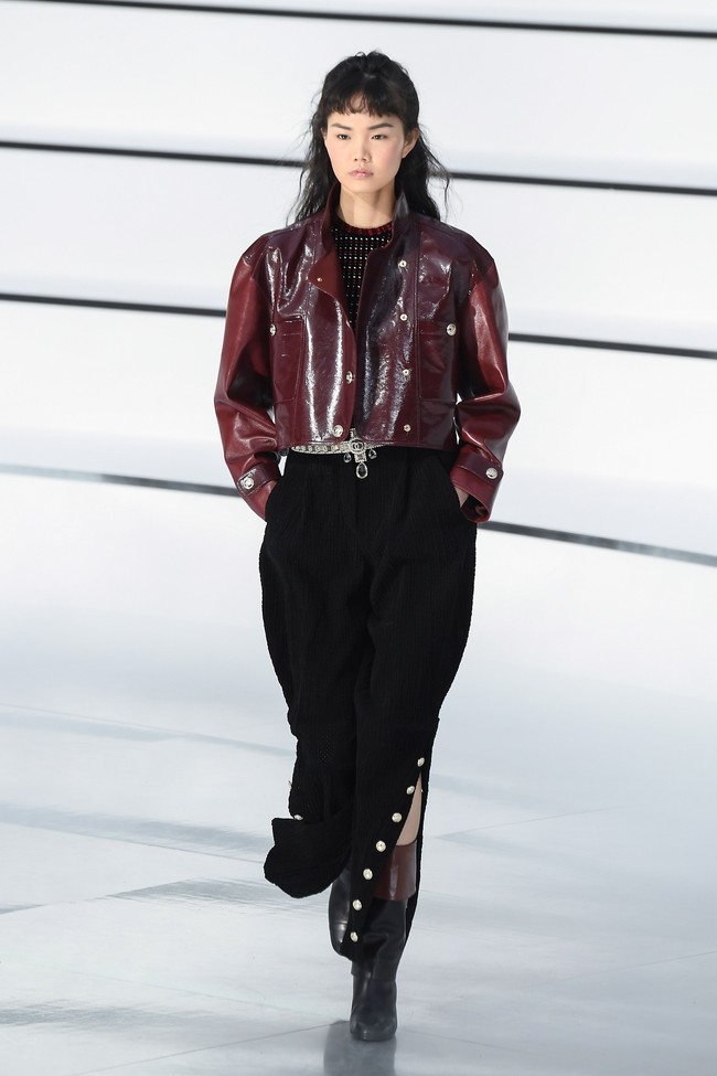 Koleksi terbaru Chanel fall 2020 di Paris Fashio Week, Paris, Prancis, Selasa [03/03/2020]. Photo by Pascal Le Segretain/Getty Images.