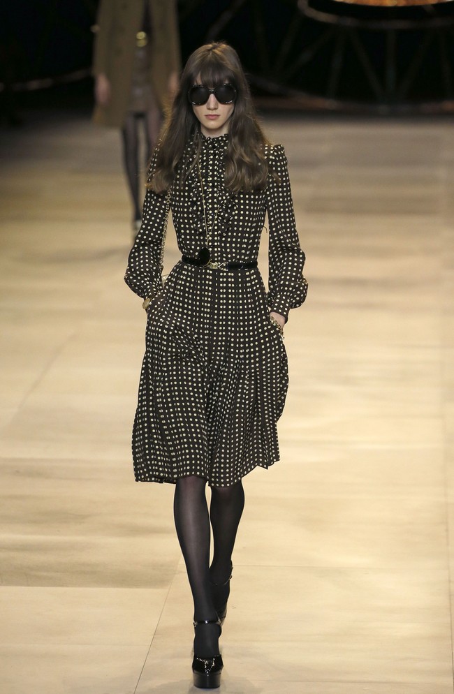 Fashion show koleksi terbaru Celine di Paris Fashion Week 2020, Paris, Prancis, Jumat [28/2/2020]. Photo by Thierry Chesnot/Getty Images.