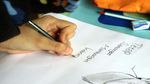 Keren, Febby Gadis Jago Gambar-Putus Sekolah Lukis Jokowi
