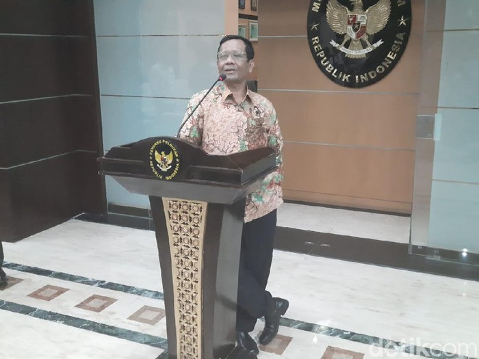 Menkopolhukam Mahfud MD