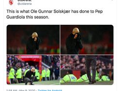 Manchester Is Red Bergema di Linimasa