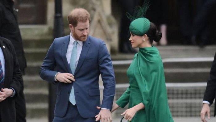 LONDON, ENGLAND - MARCH 09: Prince Harry, Duke of Sussex and Meghan, Duchess of Sussex attend the Commonwealth Day Service 2020 at Westminster Abbey on March 09, 2020 in London, England. The Commonwealth represents 2.4 billion people and 54 countries, working in collaboration towards shared economic, environmental, social and democratic goals. (Photo by Gareth Cattermole/Getty Images)