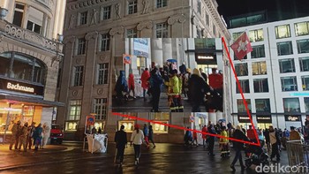 Reno3 dibekali sensor 48 MP, namun dapat mengambil gambar 108 MP. Diperbesar pun tetap oke hasilnya, misalnya suasana kota tua Luzern (Fitraya Ramadhanny/detikcom)