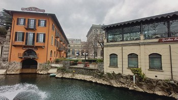 Suasana di Kota Como, Italia dipotret dengan Oppo Reno3 (Oppo)