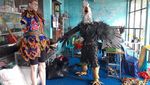 Mereka yang Melestarikan Kostum Reog di Lereng Merapi