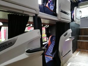 Kenapa Kursi Sleeper Bus Tidak Bisa Direbahkan Secara Rata? Ini Alasannya
