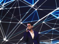 Penyanyi Afgan di Acara Peluncuran Vivo V19