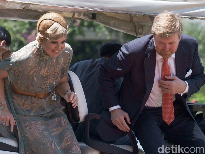 Jokowi Sambut Raja Willem dan Ratu Maxima dari Belanda di Istana Bogor