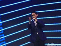 Penyanyi Afgan di Acara Peluncuran Vivo V19