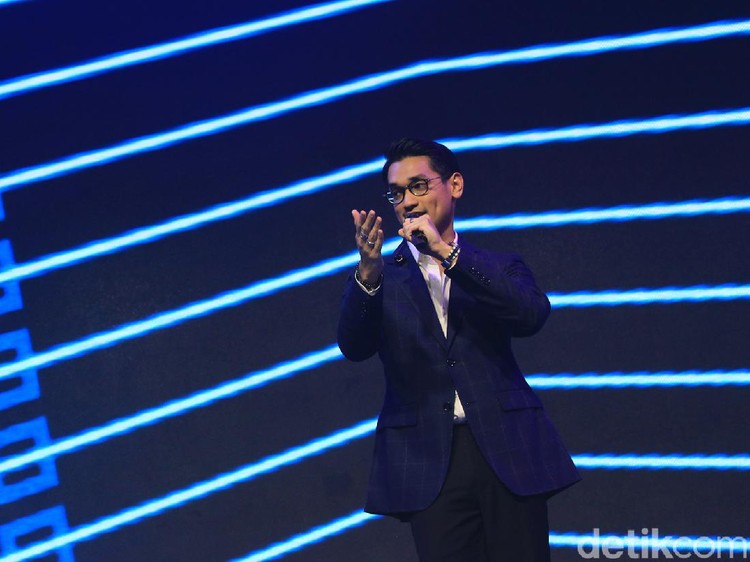 Penyanyi Afgan di Acara Peluncuran Vivo V19