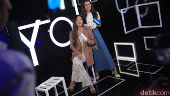 Foto bareng vivo V19 (Foto: detikINET/Ari Saputra)