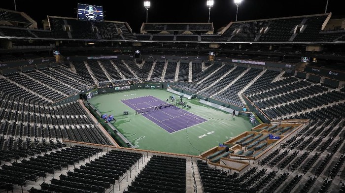 Turnamen tenis Indian Wells 2020 batal digelar tahun ini. Wabah virus corona menjadi penyebabnya.