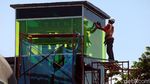 Keren, JPO Pasar Minggu Kini Bernuansa Betawi