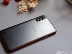 Galaxy A01, Ponsel Pemula Harga Ramah di Kantong