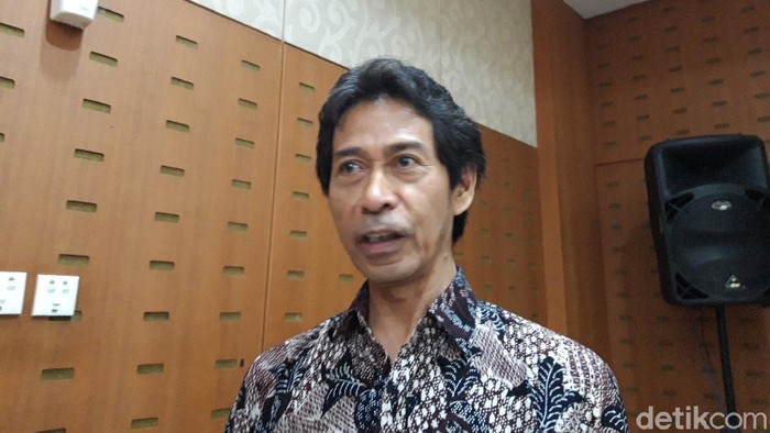Plt Kepala Badan Penelitian, Pengembangan, dan Perbukuan Kemdikbud Totok Suprayitno (Rahel Narda Chaterine/detikcom)