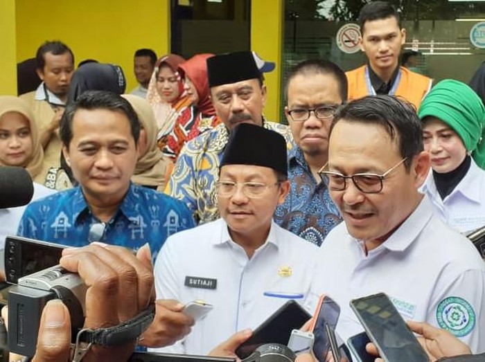 Dirut BPJS Kesehatan di Puskesmas Kedungkandang malang