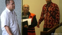 Judi ditetapkan KPK sebagai tersangka penerima suap bersama Bupati Sidoarjo nonaktif Saiful Ilah, Kadis PU Bina Marga dan SDA Sidoarjo Sunarti Setyaningsih. dan Kabag ULP Sanadjihitu Sangadji. Keempatnya menerima suap guna memenangkan Ibnu Ghopur dalam beberapa proyek antara lain proyek wisma atlet, Pasar Porong, Jalan Candi-Prasung dan peningkatan Afv Karag Pusang Desa Pagerwojo.