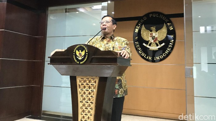 Mahfud Md (Rolando Fransiscus Sihombing/detikcom)