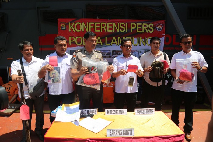 Polda Lampung tangkap 1.000 bandit lebih dalam Operasi Cempaka Krakatau 2020 (dok. Istimewa)