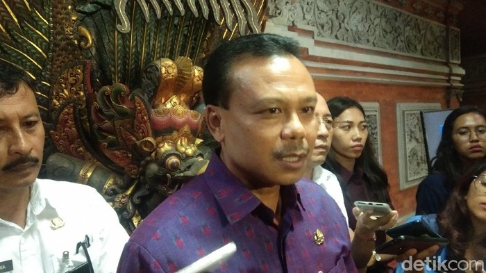 Sekda Bali Dewa Made Indra (Angga Riza/detikcom)