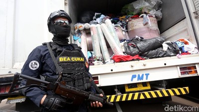 Narkoba hingga Baju Bekas Ilegal Diamankan Bea Cukai