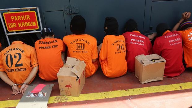 Polda Lampung Tangkap 1.000 Lebih Bandit: Preman hingga Debt Collector