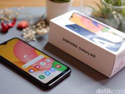 Galaxy A01, Ponsel Pemula Harga Ramah di Kantong