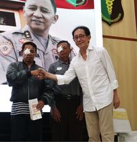 Sido Muncul Gandeng Polri Gelar Operasi Katarak di Jawa Barat