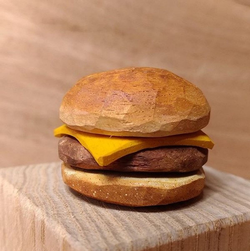 kreasi makanan dari kayu