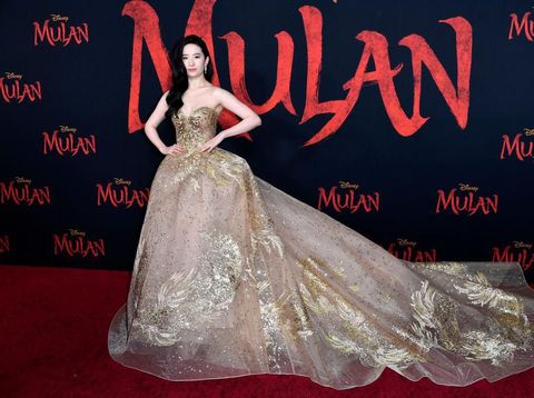 Cantiknya Liu Yifei Bak Disney Princess di Premier Film Mulan