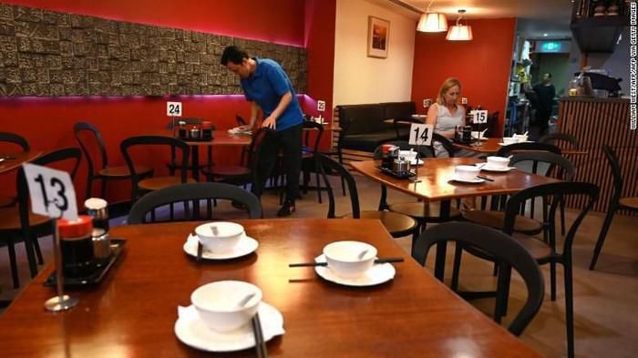Hal rasis di restoran karena virus corona
