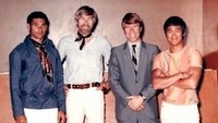 Sama seperti Bruce Lee, Chuck Norris juga ahli bela diri dan melahirkan teknik baru yakni Chun Kuk Do. Dok. Instagram