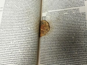 Wah, Ada Potongan Cookies di Tengah Buku Berusia 491 Tahun!