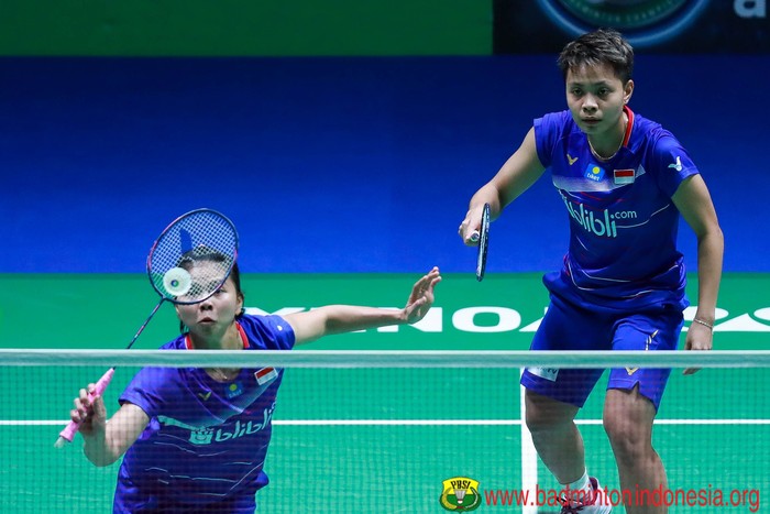 Greysia/Apriyani kalah di babak I All England 2020