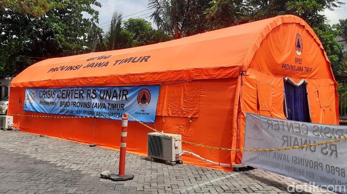 posko crisis center virus corona di rs unair