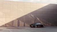 Pada eksterior, Prophecy terlihat anggun dan misterius pada saat bersamaan. Mobil ini memiliki lekuk body yang terlihat menyatu dari depan ke belakang.  (Hyundai)