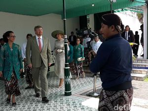 Tiba di Keraton Yogyakarta, Raja dan Ratu Belanda Disambut Sultan HB X