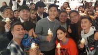 Ternyata kedatangannya itu untuk memenuhi janji yang pernah dibuat Siwon saat Raffi dan keluarganya berkunjung ke Korea pada November 2019 lalu. Dok. Instagram