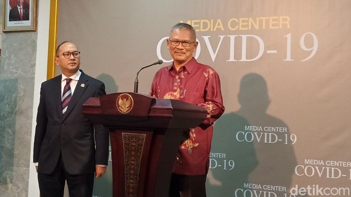 Juru Bicara Pemerintah untuk Penanganan Virus Corona, Achmad Yurianto.
