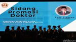 Prabowo Subianto Hadiri Sidang Doktor Edhy Prabowo